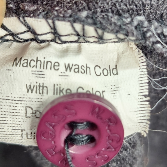 Vintage W.R. Gass Men's Short Sleeve Polo Shirt Top Size 2X Black - Picture 11 of 11